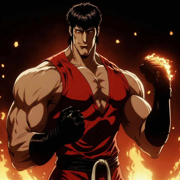 Ninja Scroll 1993 Characters XL + F1D (Choose from list) - Genma Himuro xl v1