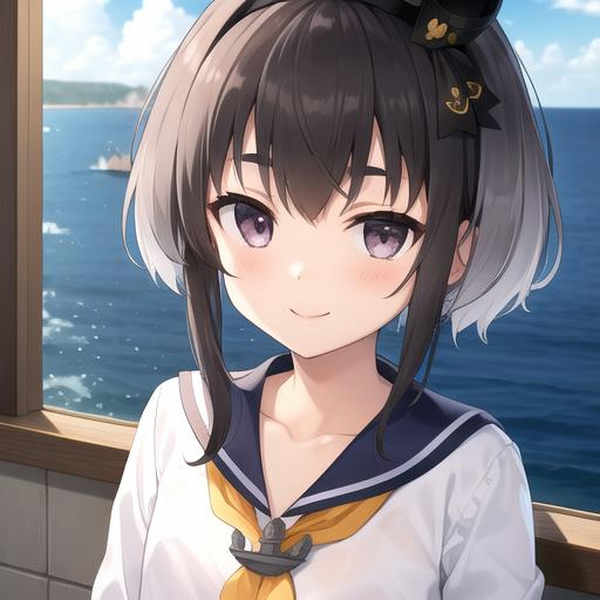 Tokitsukaze-Kantai Collection - SD 1.5