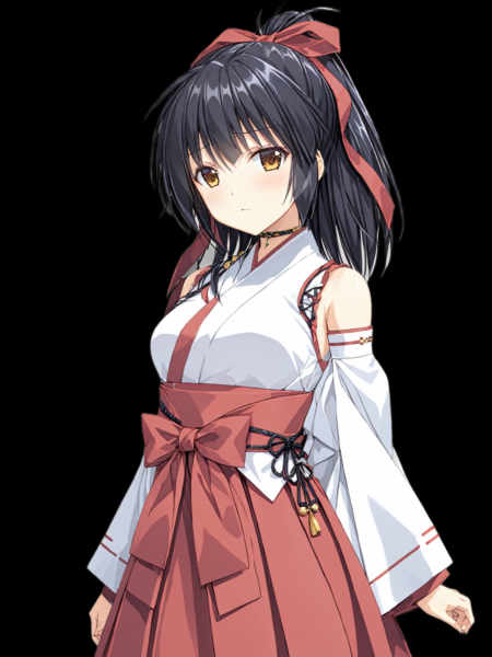 Koyori Amamiya from (Divine Miko Koyori) - SDXL v1.0