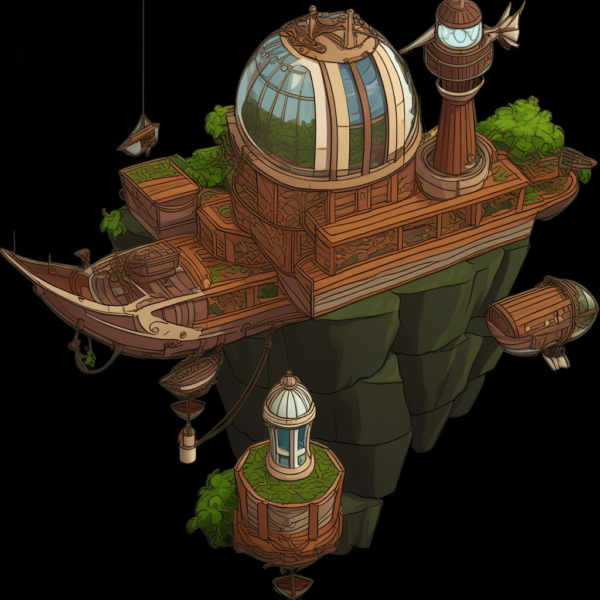 Floating islands (Lumenarium) (Efir Adventure: Matchcraft) - V2