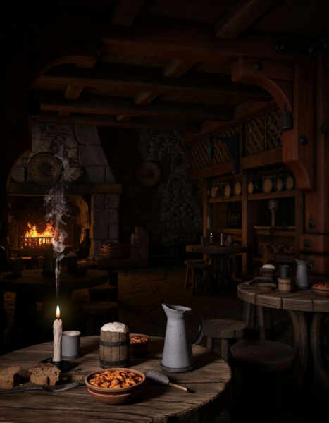 Medieval Fantasy Tavern - A