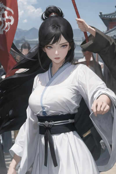 Anime Illust Diffusion Model style extraction test. - guigu_Extract2