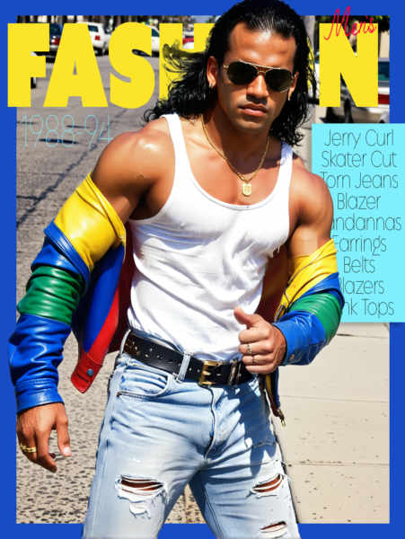 Men's Fashion - 1988 to 1994 - XL/PONY - V1