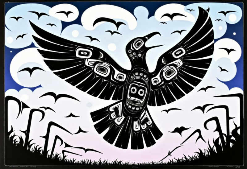 Pacific Northwest Art - FLUX (accurate style)