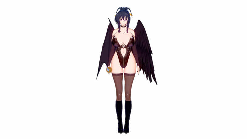 Akeno Himejima | High School DXD DXD - v1.0 Black Outfit Version