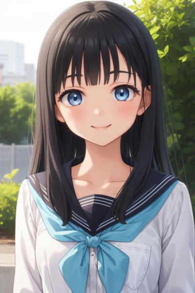 Komichi Akebi-Akebi-chan's Sailor Uniform - SD 1.5