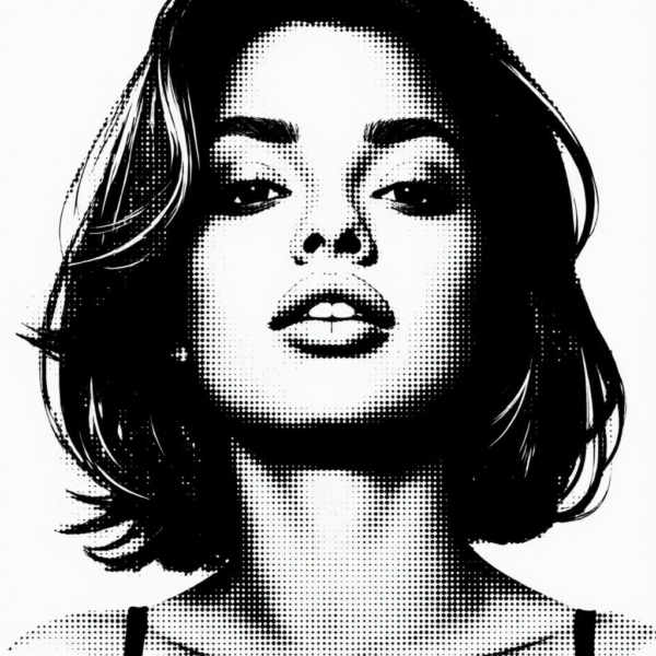 Halftone Punk - FLUX LoRA