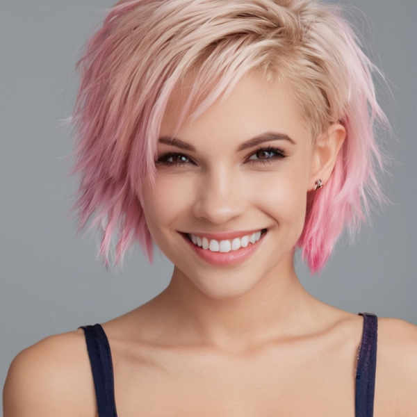 Gwen Stacy - femme fatal - semi-realistic - side cut - Marvel - V1 SDXL