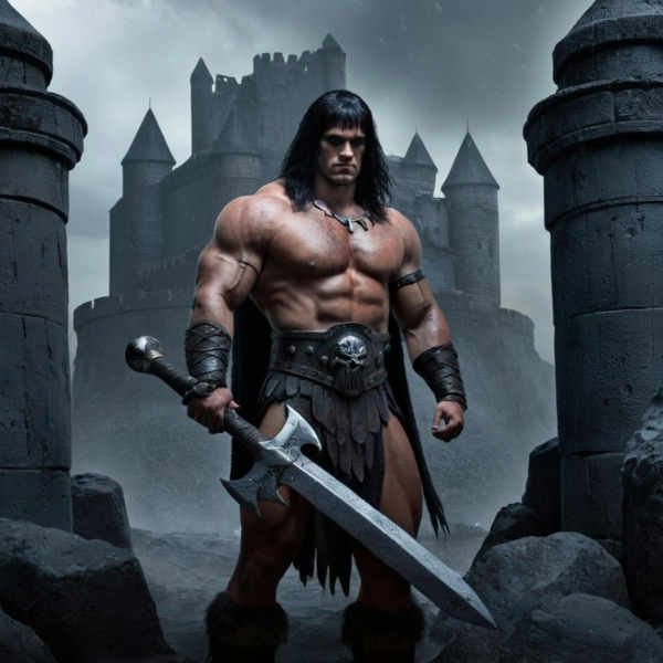 Conan The Barbarian (comic style + character) XL + SD1.5 + F1D + Illus - Conan XL v1.0