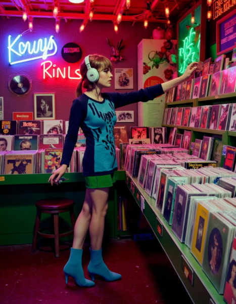 Bright Color Photography - Miles Aldridge Style - Flux1-Dev