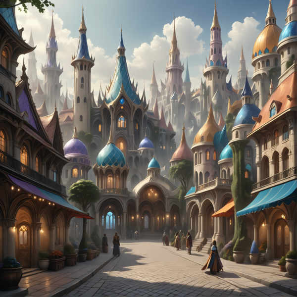 Fantasy city II (SDXL/Illustrious) - SDXL