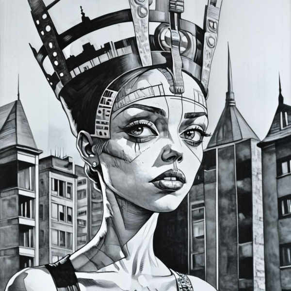 Monochrome Graphic Etching (SD1, SDXL, Pony, Flux) - SDXL