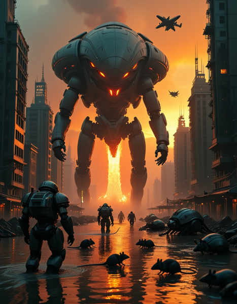 devastated futuristic city - v1.0