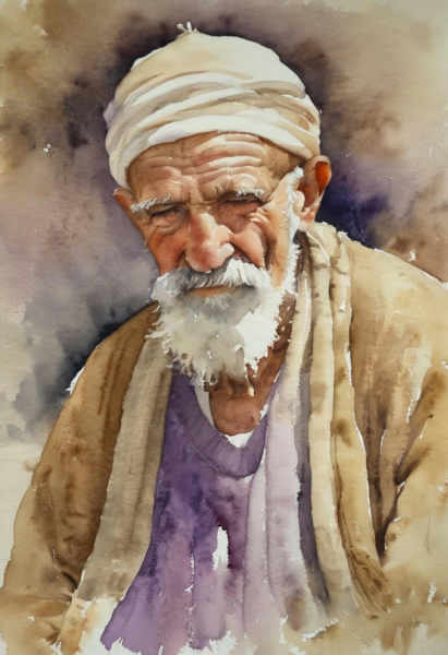 Lost in color - Watercolor