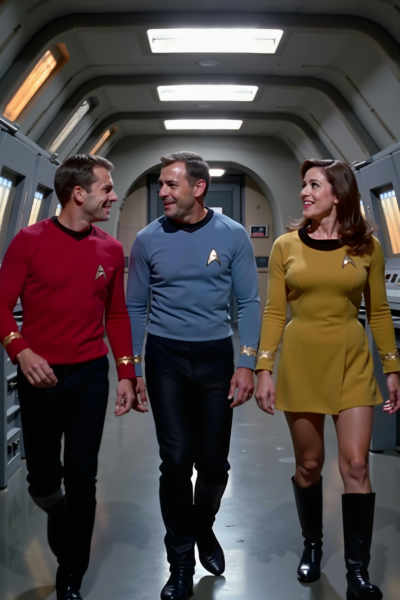 Star Trek TOS uniforms (FLUX) - v1.0