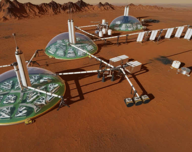 Occupy Mars Background (Landscape) (SDXL) (AD) - v1.0