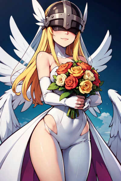 Angewomon: Archangel Vaccine | エンジェウーモン (Digimon) [Noob AI & Illustrious & Pony & SD