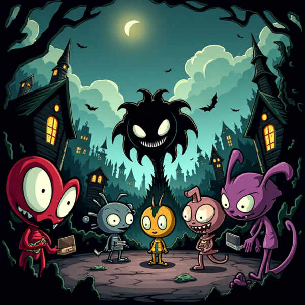 Invader Zim - FLUX & PONY & ILLUST - Zim FLUX