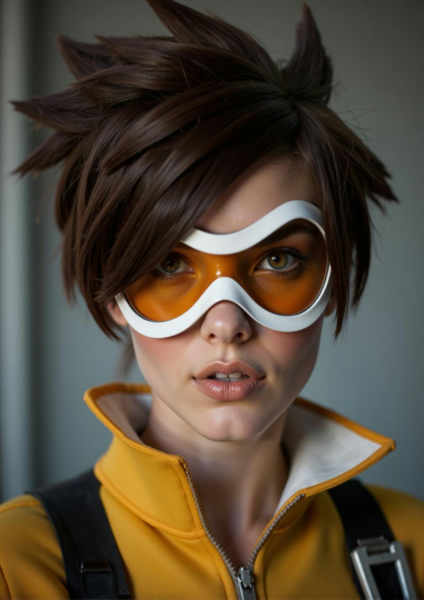 Tracer - Overwatch - Realistic Flux1.D &SDXL - v1.0 Flux1.D