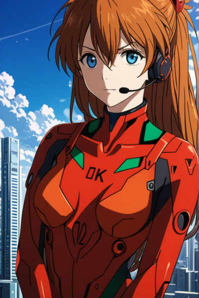Asuka Langley Soryu ( ) - Neon Genesis Evangelion ( ) - rebuild anime