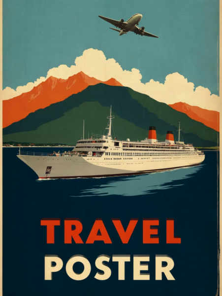 Vintage Travel Poster - CE - SDXL & Flux - V01 - SDXL