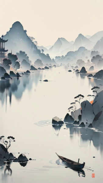 Modern chinese ink painting( ) - v3.0