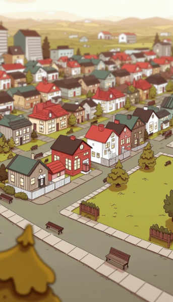 Hilda Architecture Style - LoRA - FLUX dev - V1