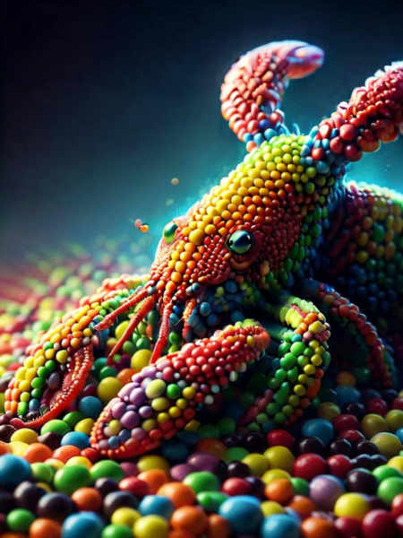 Taste the Rainbow - Skittles - SDXL