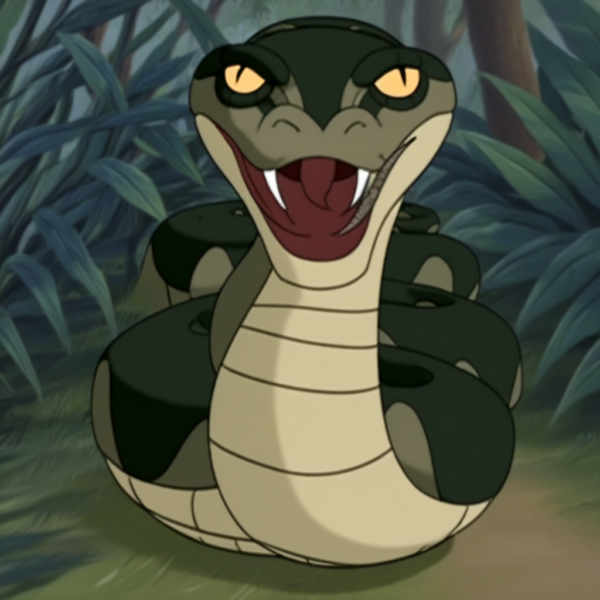 Asmodeus the snake - Redwall forest - SDXL v1