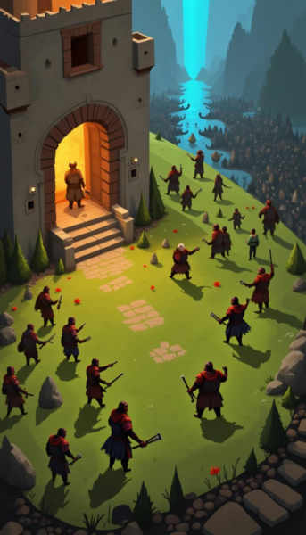 Phantasia - top-down aerial fantasy art aesthetic - v1.0 Flux