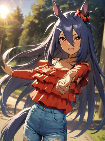 Hishi Amazon (umamusume)_XL & PONY & ILL - Animagine_v1.0