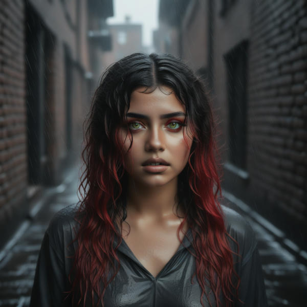 Latina AI influencer - V1