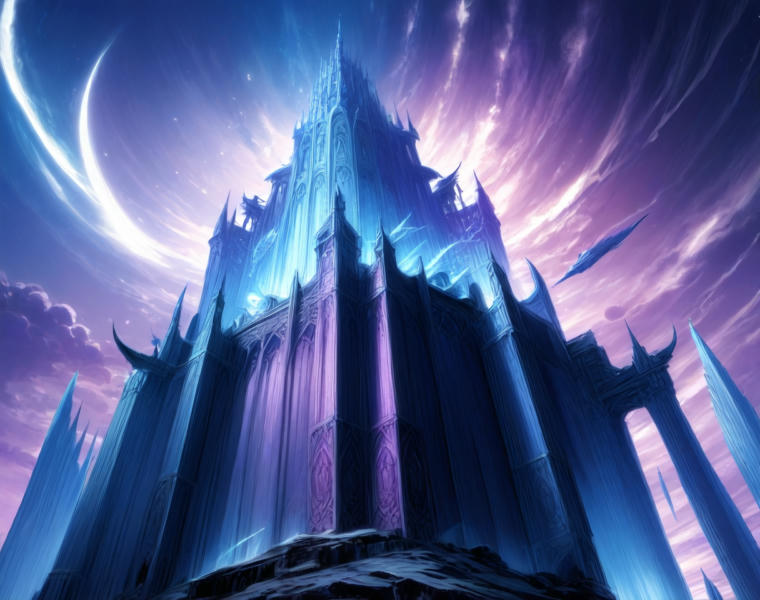 Tzeentch Architecture (Buildings) (SDXL) (AD) - v1.0