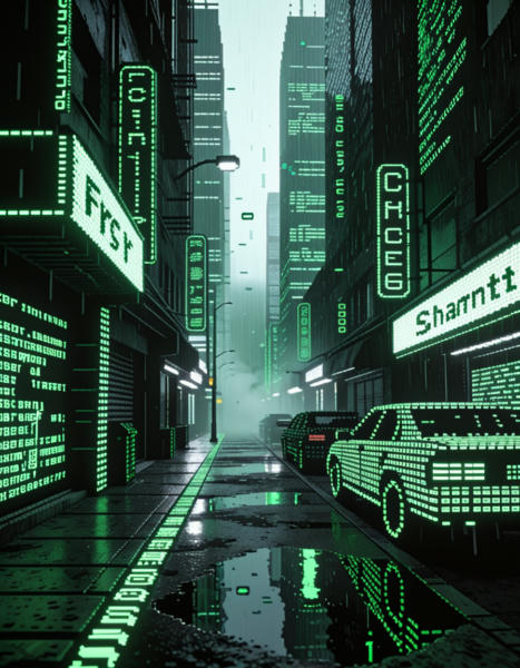 ASCII skyscrapers - v1.0