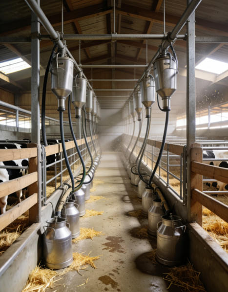 dairy farm milking enclosure - v1.0