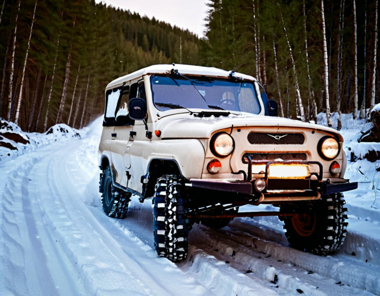 The brutal Russian SUV UAZ 469 - v1.0