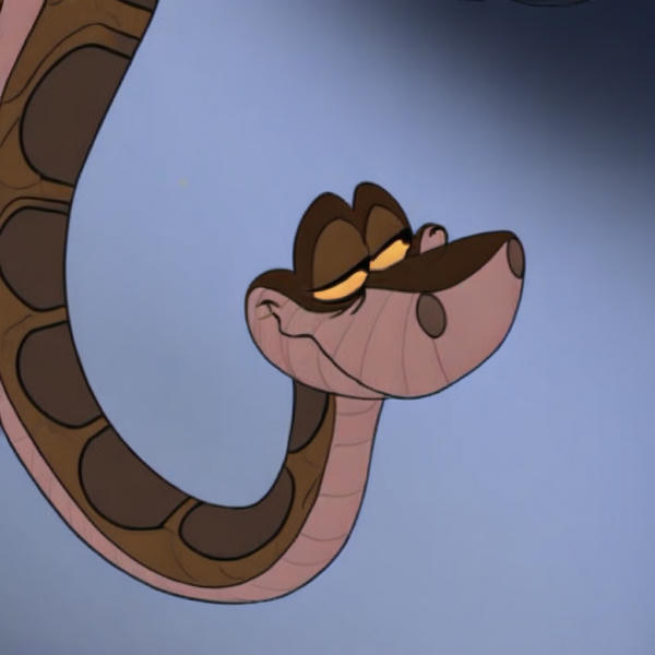 kaa the snake - jungle book 1967 - V1