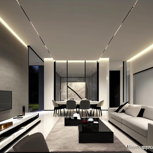 LoRA GDM Modern Interior Design - Luxury 8K